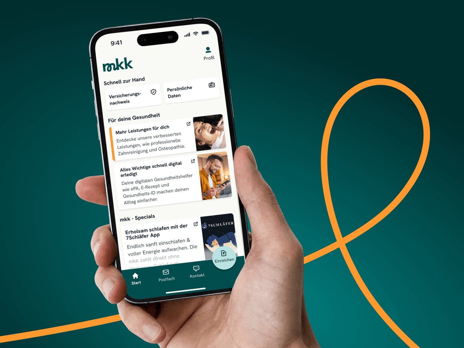 Mit der mkk App profitierst du von vielen Vorteilen.