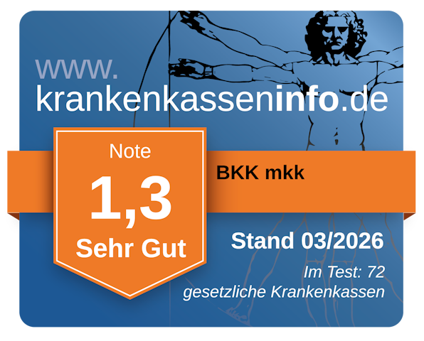 G&uuml;tesiegel krankenkassen.info Gesamtergebnis