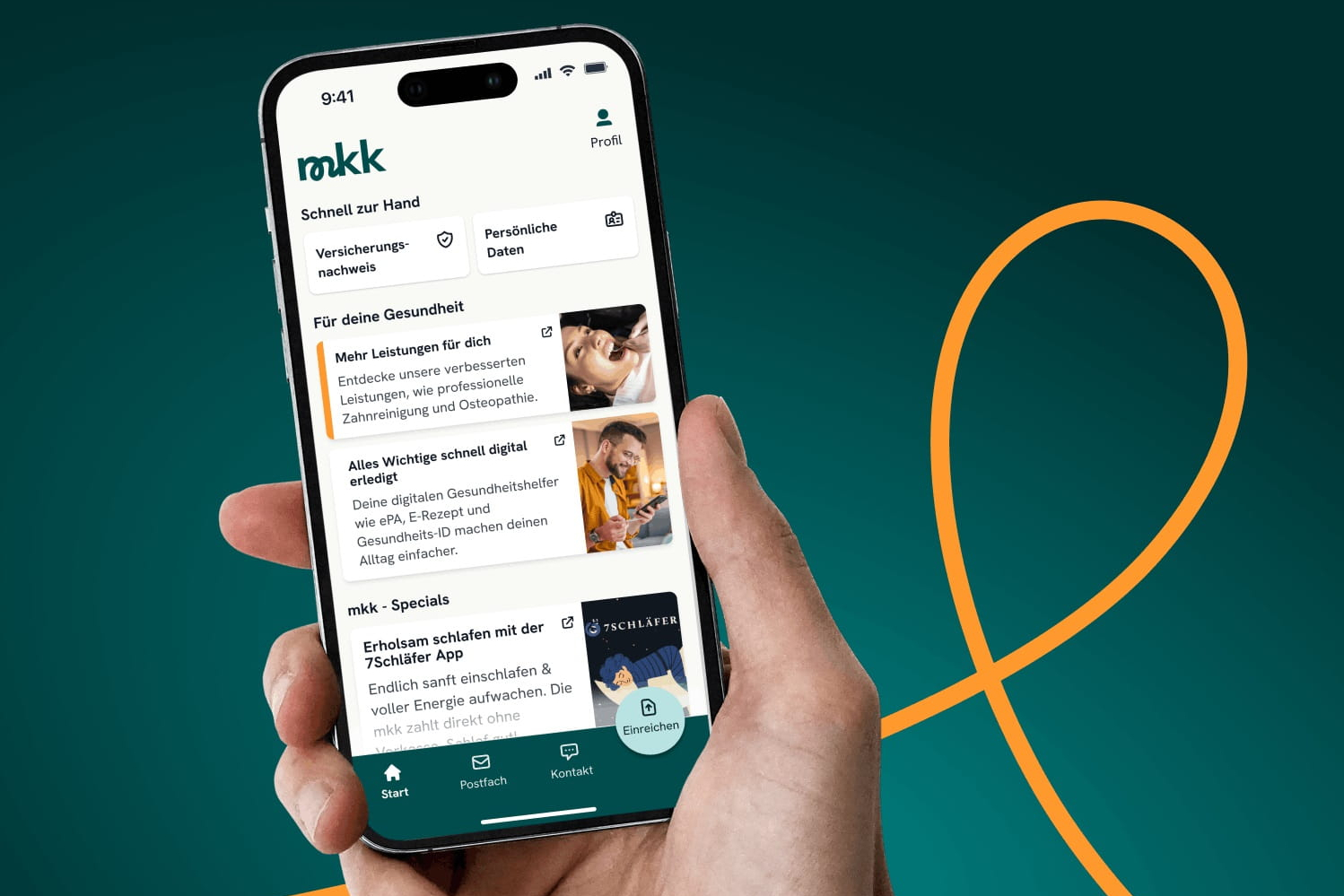 Mit der mkk App profitierst du von vielen Vorteilen.
